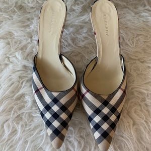 Burberry mules